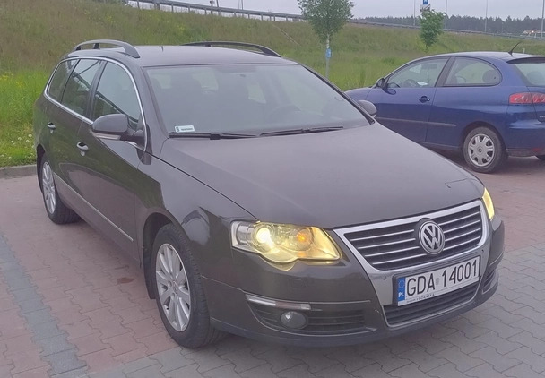 Volkswagen Passat cena 16500 przebieg: 323000, rok produkcji 2008 z Siemianowice Śląskie małe 46